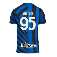 Inter Milan Alessandro Bastoni #95 Hjemmedrakt 2024-25 Kortermet